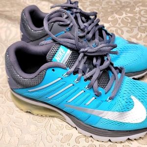 airmax Nike shoe athletic for women Color blue-gray  An excellent condition